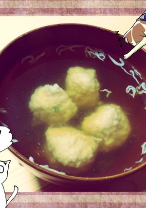 ＊すじ団子の和風スープ＊-レシピのメイン写真