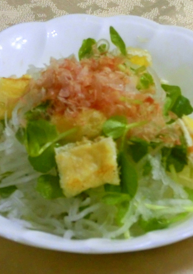 大根と薄揚げのサラダ-レシピのメイン写真