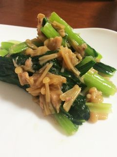 小松菜とツナの和え物-レシピのメイン写真
