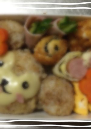 キャラ弁 ダッフィー-レシピのメイン写真