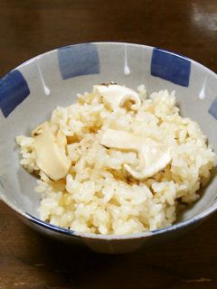 茅乃舎の極みだしで松茸御飯-レシピのメイン写真