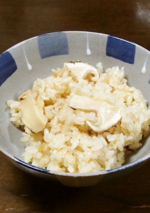 茅乃舎の極みだしで松茸御飯-レシピのメイン写真