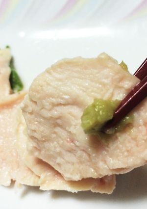 驚きの柔らかさ！鶏ムネ肉の刺身風-レシピのメイン写真