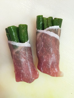 簡単☆お弁当に生ハムインゲン-レシピのメイン写真