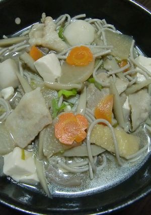 具沢山☺けんちん蕎麦☺-レシピのメイン写真