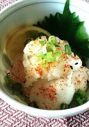 【鮭の白子ポン酢♪】-レシピのメイン写真