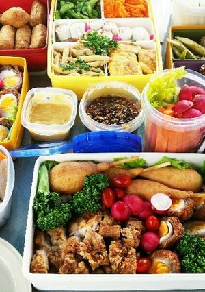 2015年小学校運動会弁当(約10人前)-レシピのメイン写真