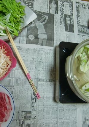 牛肉のしゃぶしゃぶ☆-レシピのメイン写真
