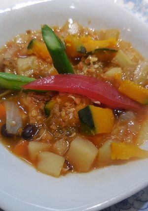野菜がたくさんとれるスープ-レシピのメイン写真