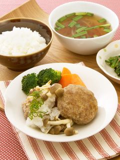 豆腐とひき肉のハンバーグ-レシピのメイン写真