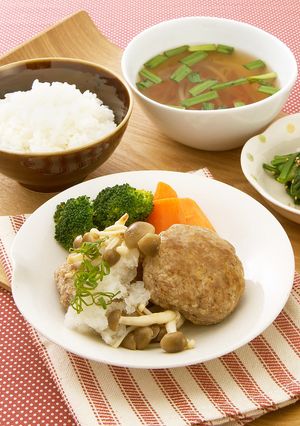 豆腐とひき肉のハンバーグ-レシピのメイン写真