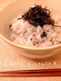 作り置き!梅じゃこひじきのソフトふりかけ-レシピのメイン写真