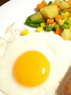 超簡単!放っておけば綺麗な目玉焼き!-レシピのメイン写真