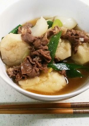 おいしい！牛肉のいも煮♪-レシピのメイン写真