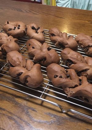 ダブルチョコツイスト-レシピのメイン写真