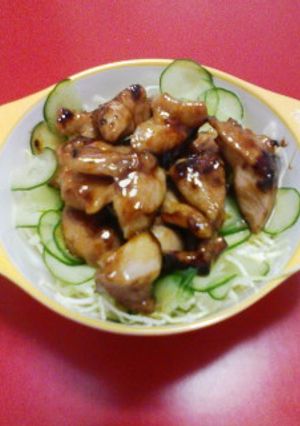 鶏の甘辛照り焼き☆懐かしい味(@´艸`)-レシピのメイン写真
