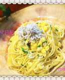 さっぱり「しらすとコーンのパスタ」♪