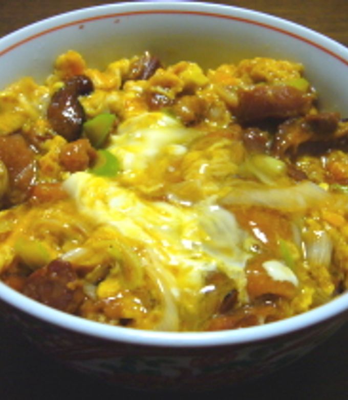 やきとりの缶詰で簡単親子丼-レシピのメイン写真