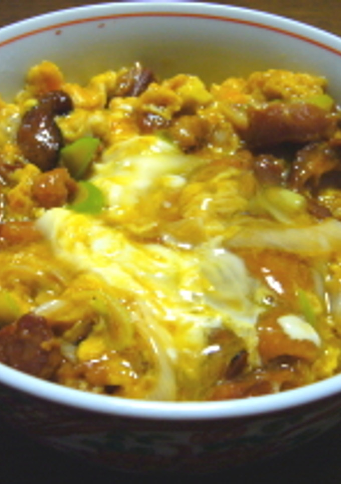 やきとりの缶詰で簡単親子丼-レシピのメイン写真
