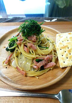 パスタは下茹でしないペペロンチーノ❤-レシピのメイン写真