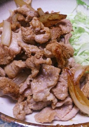 簡単！節約！豚小間切れ肉でしょうが焼き☆-レシピのメイン写真