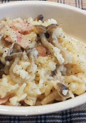 簡単＊とろーりチーズリゾット（コンポタ風-レシピのメイン写真