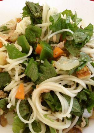 ツナ缶で洋風そうめん-レシピのメイン写真