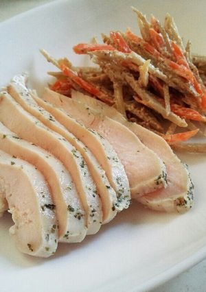 しっとり簡単！鶏ハム？サラダチキン？-レシピのメイン写真