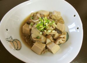 小さなこうや❤高野豆腐と葛きりのきのこ煮-レシピのメイン写真