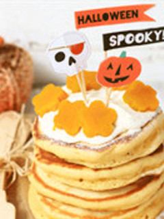 ハロウィン♪パンケーキ-レシピのメイン写真