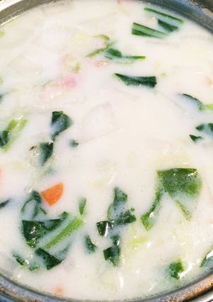 野菜たっぷりミルクスープ-レシピのメイン写真