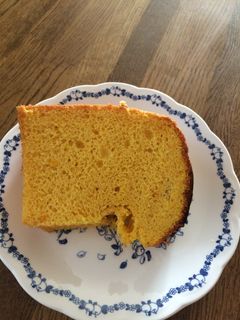 水野さんのかぼちゃシフォンケーキ①-レシピのメイン写真