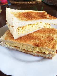 私のランチ☆基本 卵ホットサンド-レシピのメイン写真