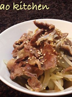 ジンギスカンだけじゃない、ラム肉の炒め物-レシピのメイン写真