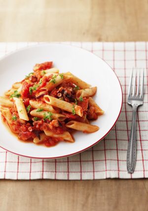 たことトマトのパスタ-レシピのメイン写真