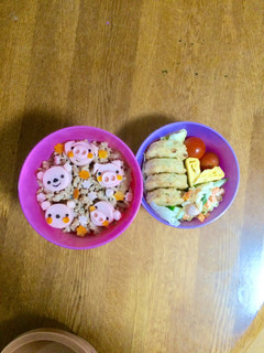 簡単♪キャラ弁♪魚肉ソーセージの動物達♪-レシピのメイン写真