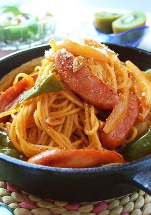 我が家の美味しいナポリタン！-レシピのメイン写真