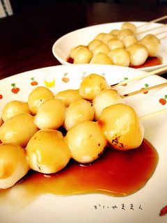 みたらしだんご-レシピのメイン写真