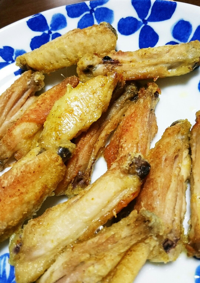 手羽なかのカレー唐揚げ風-レシピのメイン写真