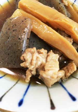 安くて簡単!おつまみに副菜に☆豚メンマ☆-レシピのメイン写真