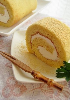 きなこロールケーキ-レシピのメイン写真