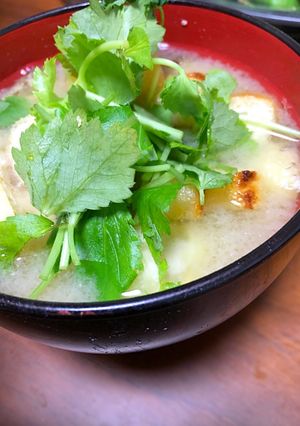 なすの味噌汁-レシピのメイン写真