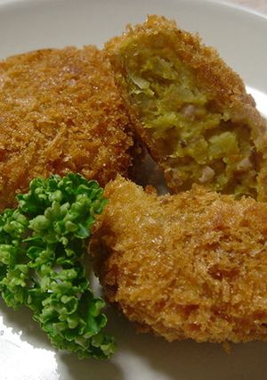 金時芋で☆カレー風味コロッケ-レシピのメイン写真