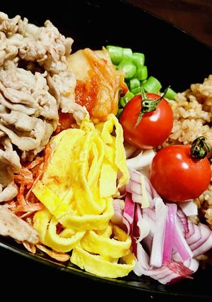 カピご飯の盛り合わせ♡カオクルックカピ-レシピのメイン写真