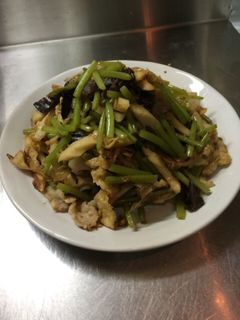 さつまいもの茎炒め-レシピのメイン写真