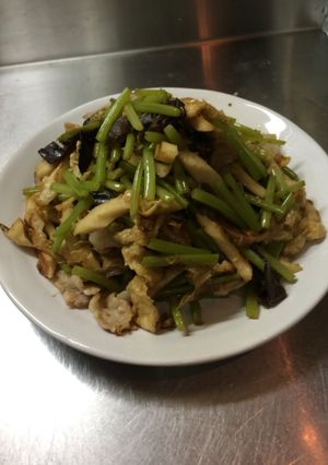 さつまいもの茎炒め-レシピのメイン写真