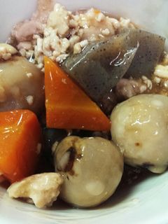 里芋と鶏ミンチの煮物-レシピのメイン写真