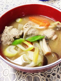 秋刀魚のつみれ汁-レシピのメイン写真