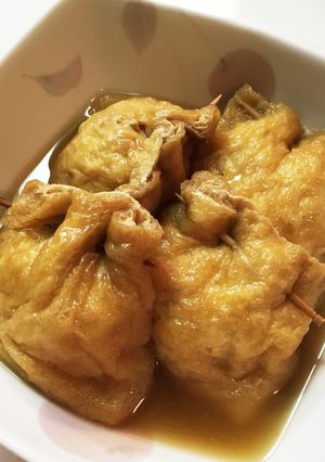 油揚げの袋煮♫-レシピのメイン写真