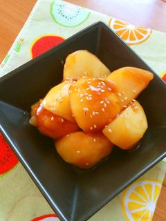 レンジで簡単☆じゃがいもの煮っころがし。-レシピのメイン写真